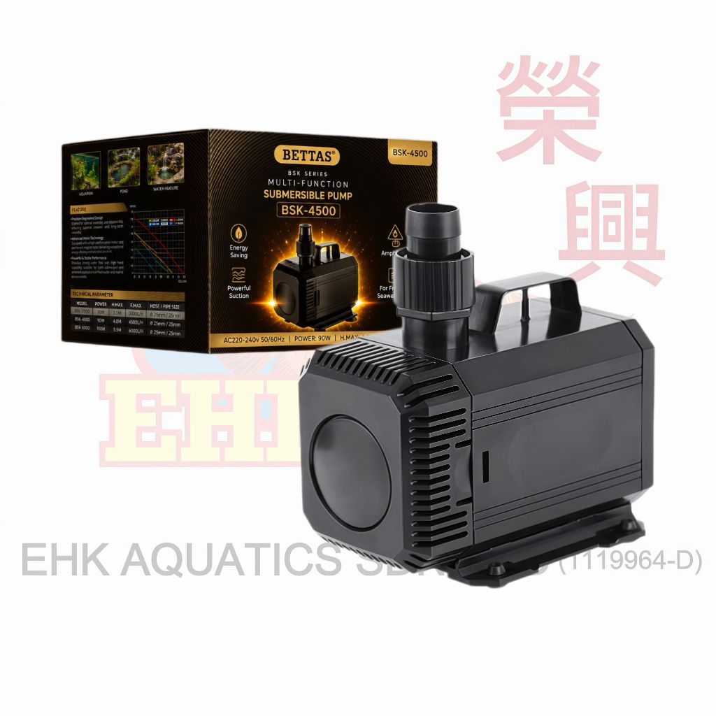 BETTAS BSK-4500 SUBMERSIBLE PUMP GEN2