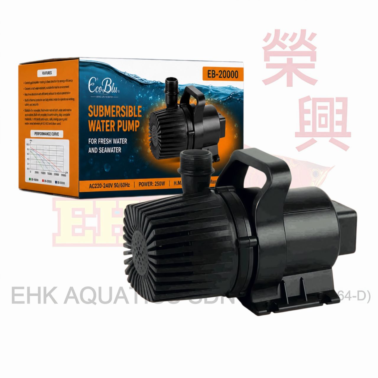 ECOBLU EB-20000 SUBMERSIBLE PUMP